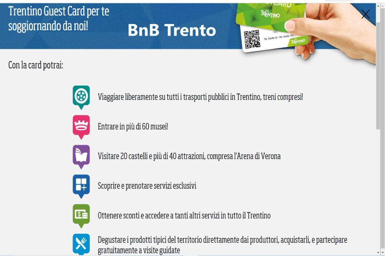 Bnb Trento Exterior foto
